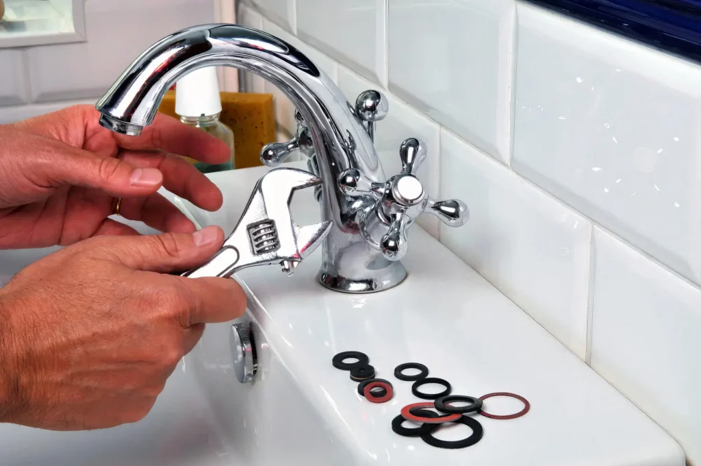 Bathroom faucet repair and fixture replacement by West Palm Beach Plumbing Pros